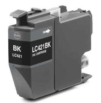 Brother LC421XLBK sort printerpatron 500 sider – alternativ – LC421XLBK