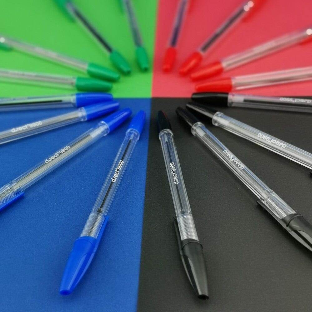 Kuglepen BALLPOINT 9900 Sort 50 stk