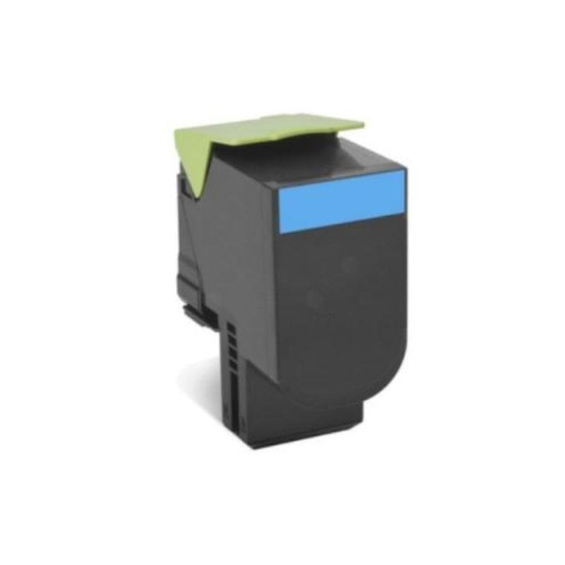 Lexmark CS417 / CX417 XL cyan toner 3.500 sider alternativ - 71B2HC0