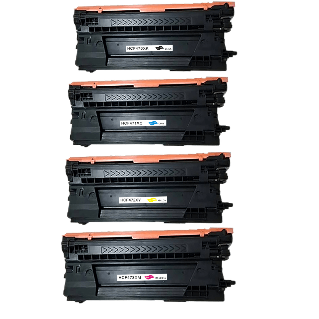 Pakke sæt HP 657X – 4 farver BK-C-M-Y – alternativ – 97.000 sider