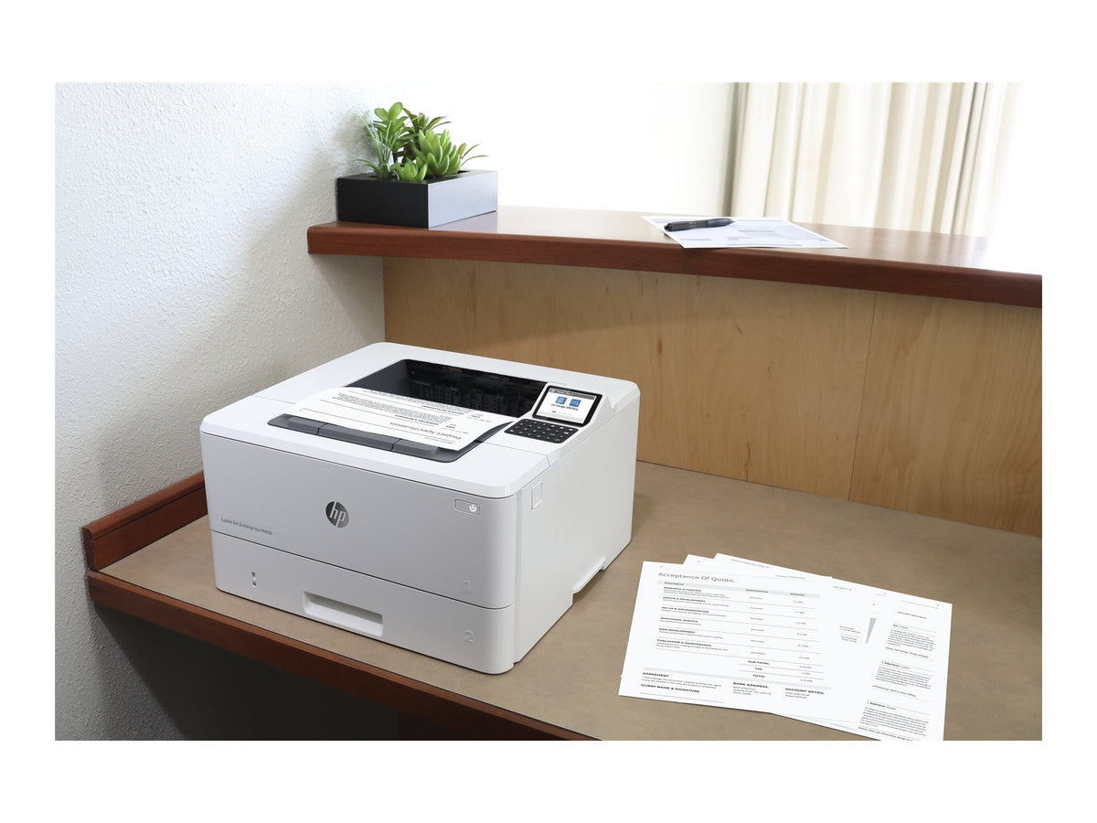 HP LaserJet Enterprise M406dn svartvit laserskrivare