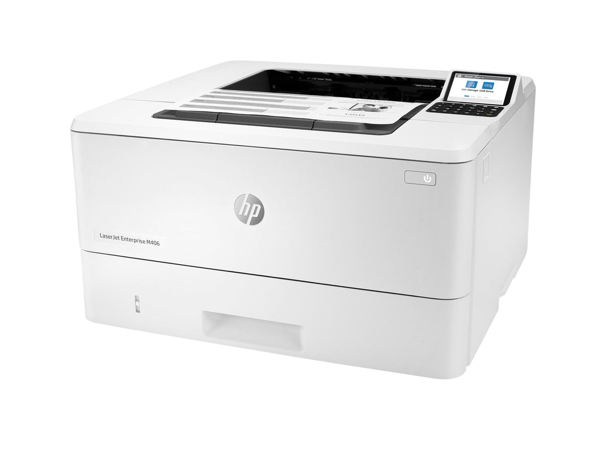 HP LaserJet Enterprise M406dn svartvit laserskrivare