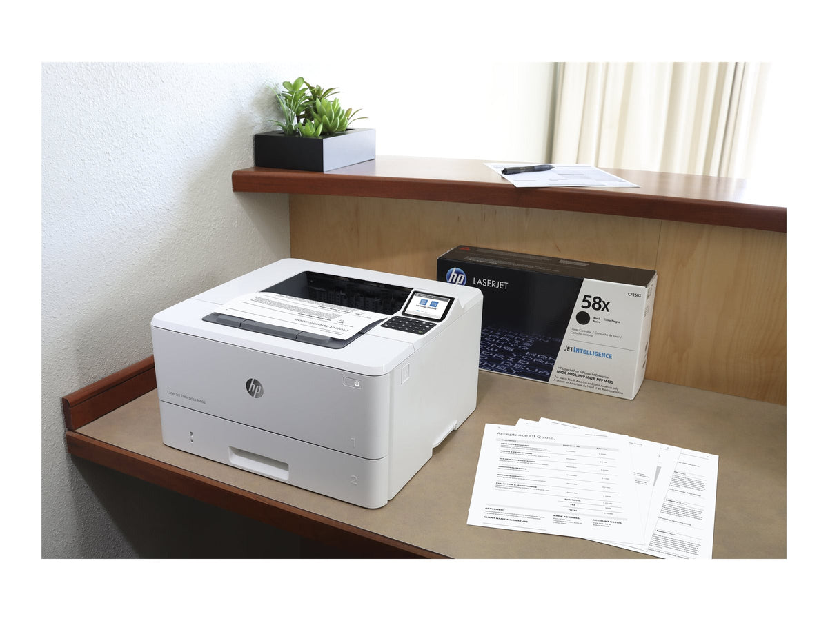 HP LaserJet Enterprise M406dn svartvit laserskrivare