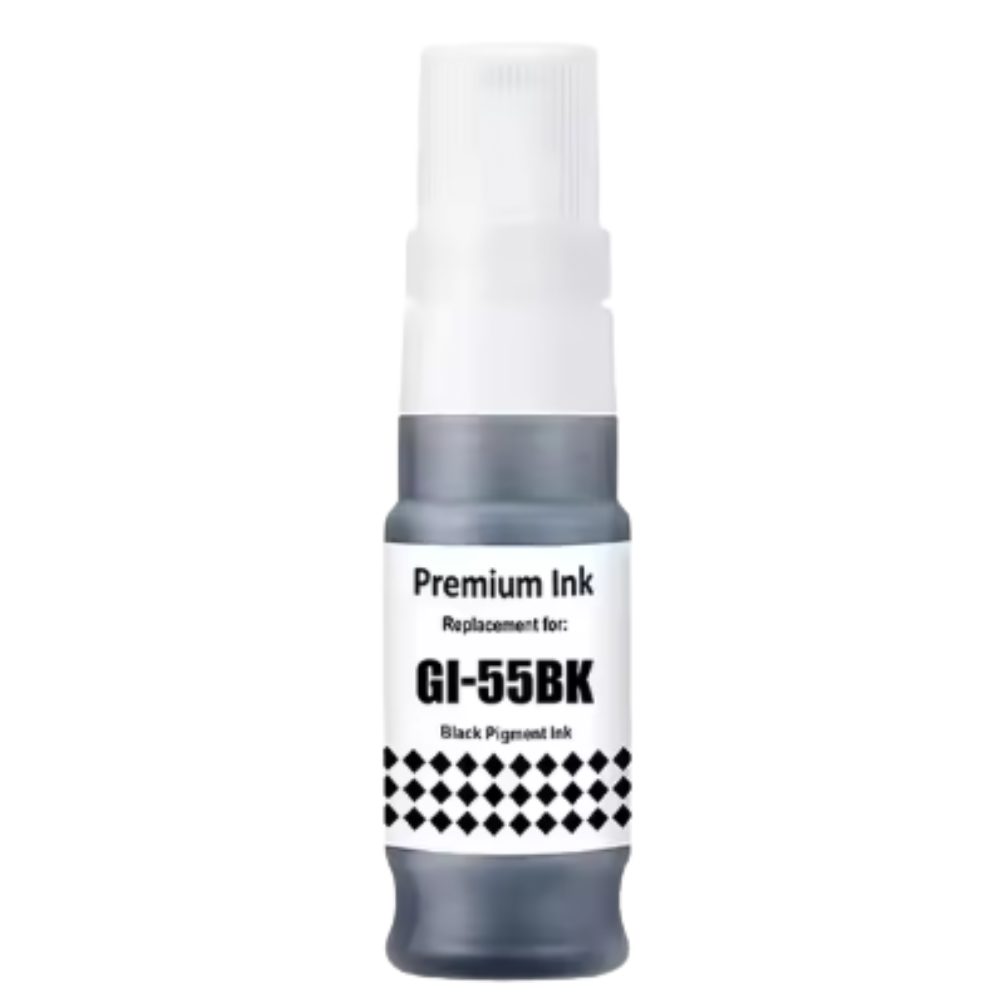 Canon GI-55 svart pigment 70 ml – C040030 – alternativ