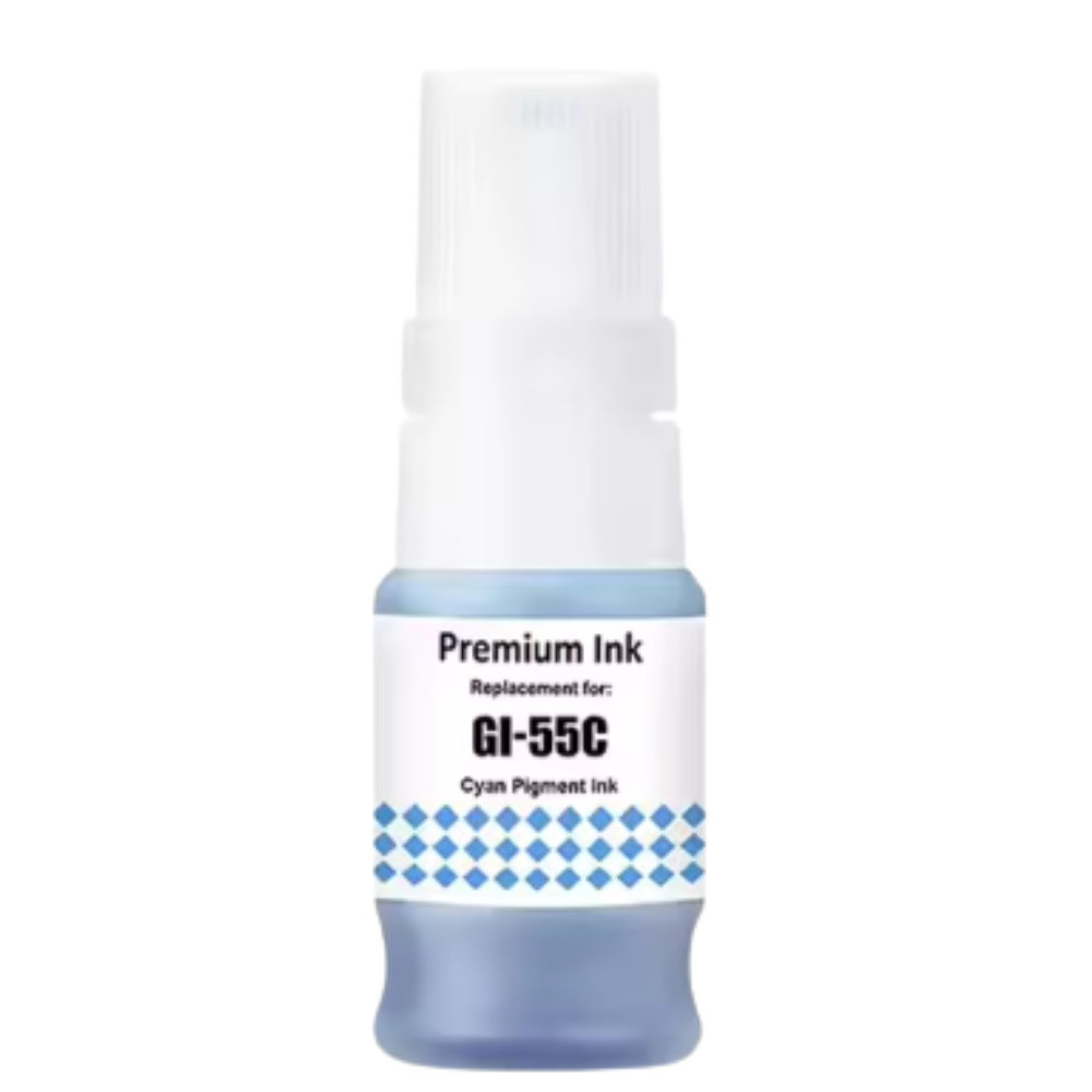 Canon GI-55 cyan refillbläck 70 ml – C040030 – alternativ