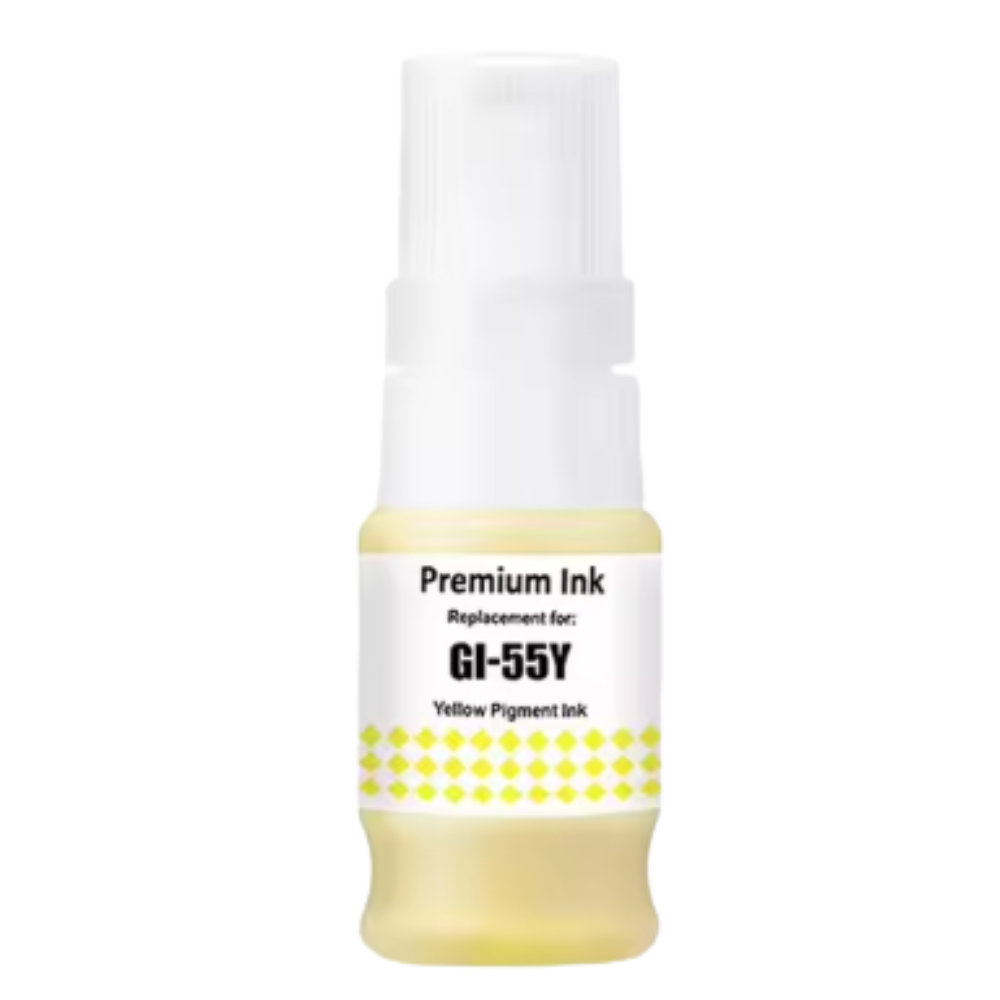 Canon GI-55 gul påfyllning 70 ml – C040030 – alternativ