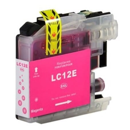 Brother LC12EM magenta printerpatron 13 ml alternativ – LC12EM