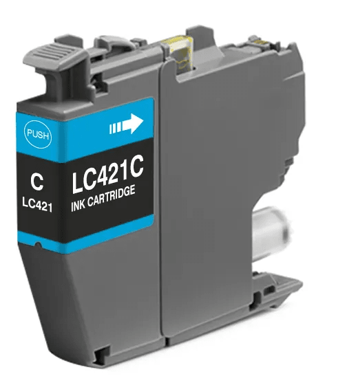 Brother LC421XLC cyan printerpatron 500 sider – alternativ – LC421XLC