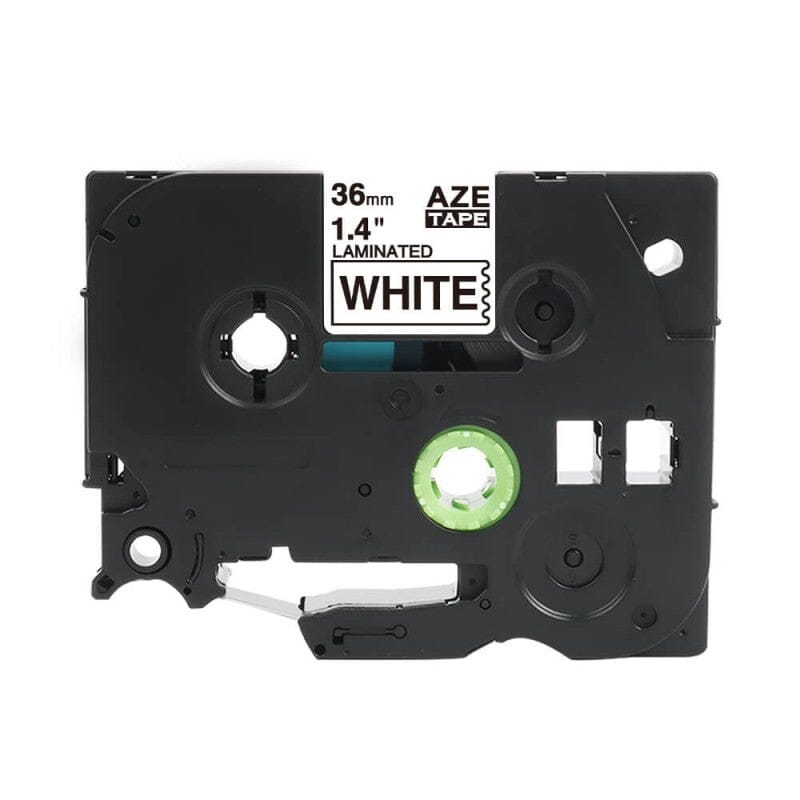 Brother TZe261 Tape sort tekst på hvid – 36mm x 8m – Uoriginal