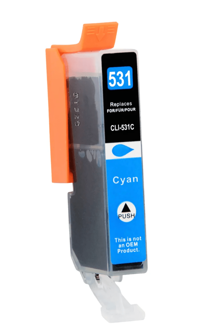 Canon CLI-531C cyan printerpatron 13ml – alternativ – 6119C001
