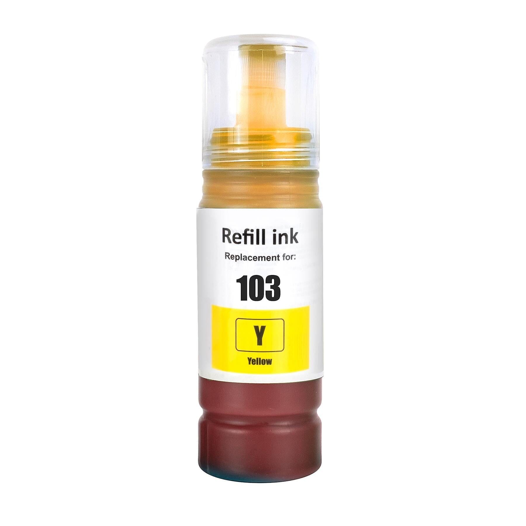 Epson 103 gul refill 70 ml C13T00S44A10 – alternativ