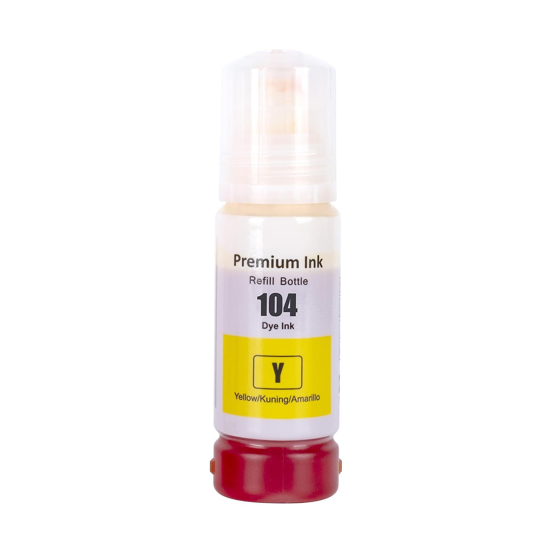Epson 104 gul refill 70 ml C13T00P440 – alternativ