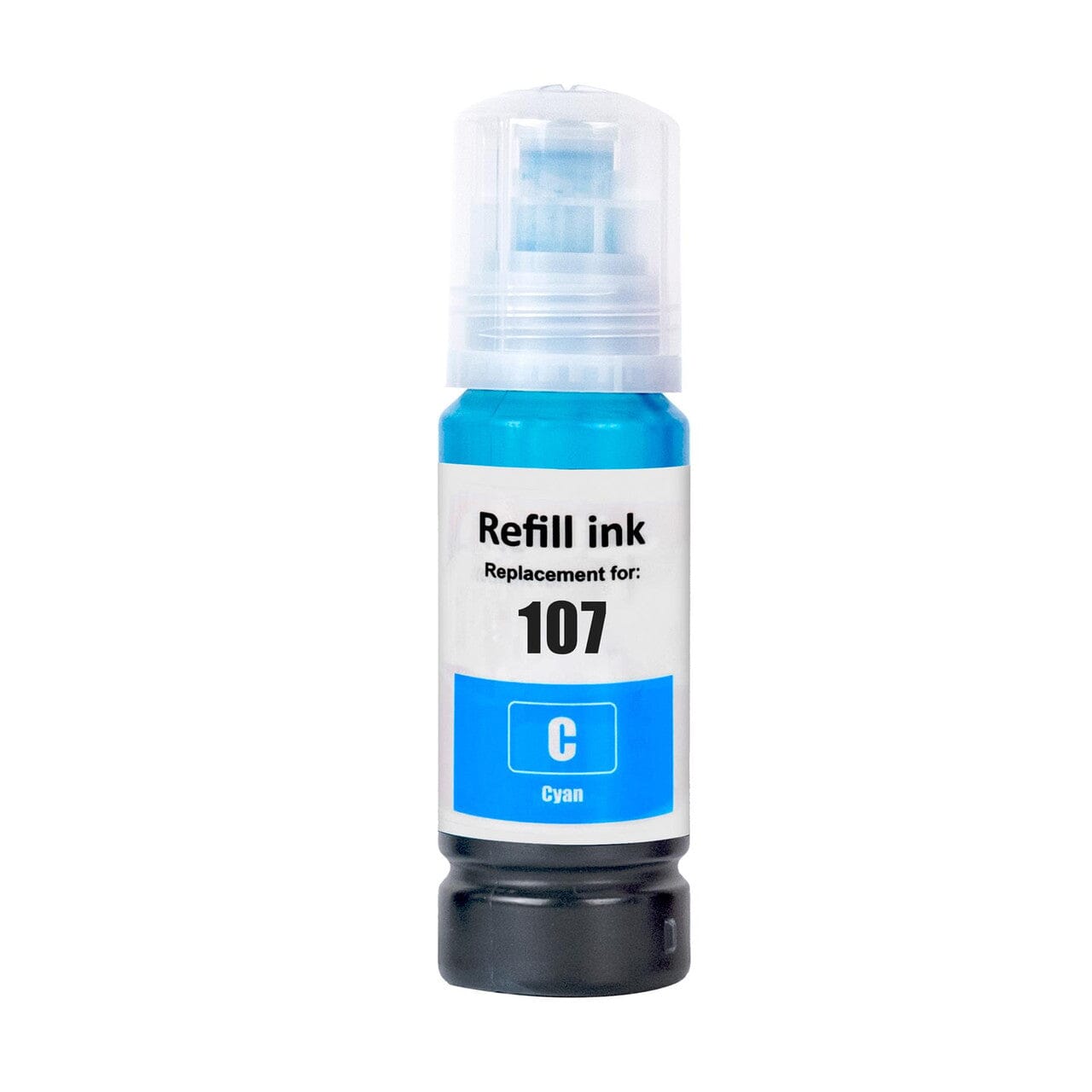 Epson 107 cyan refill 70 ml C13T09B240 – alternativ