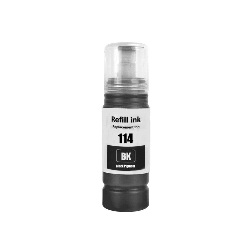 Epson 114 BK sort refill 70 ml C13T07A140 – alternativ