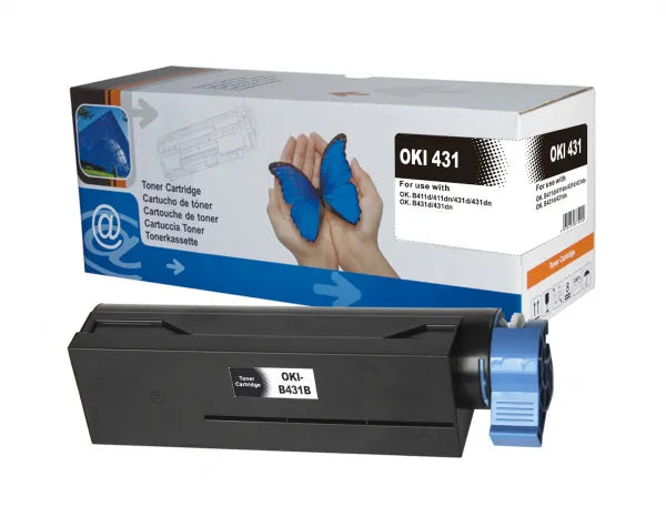 OKI 44574902 sort toner 10.000 sider – alternativ – B431