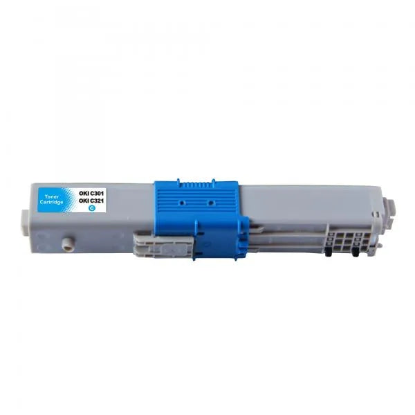 OKI 44973535 cyan toner 1.500 sider – OKI C301 alternativ