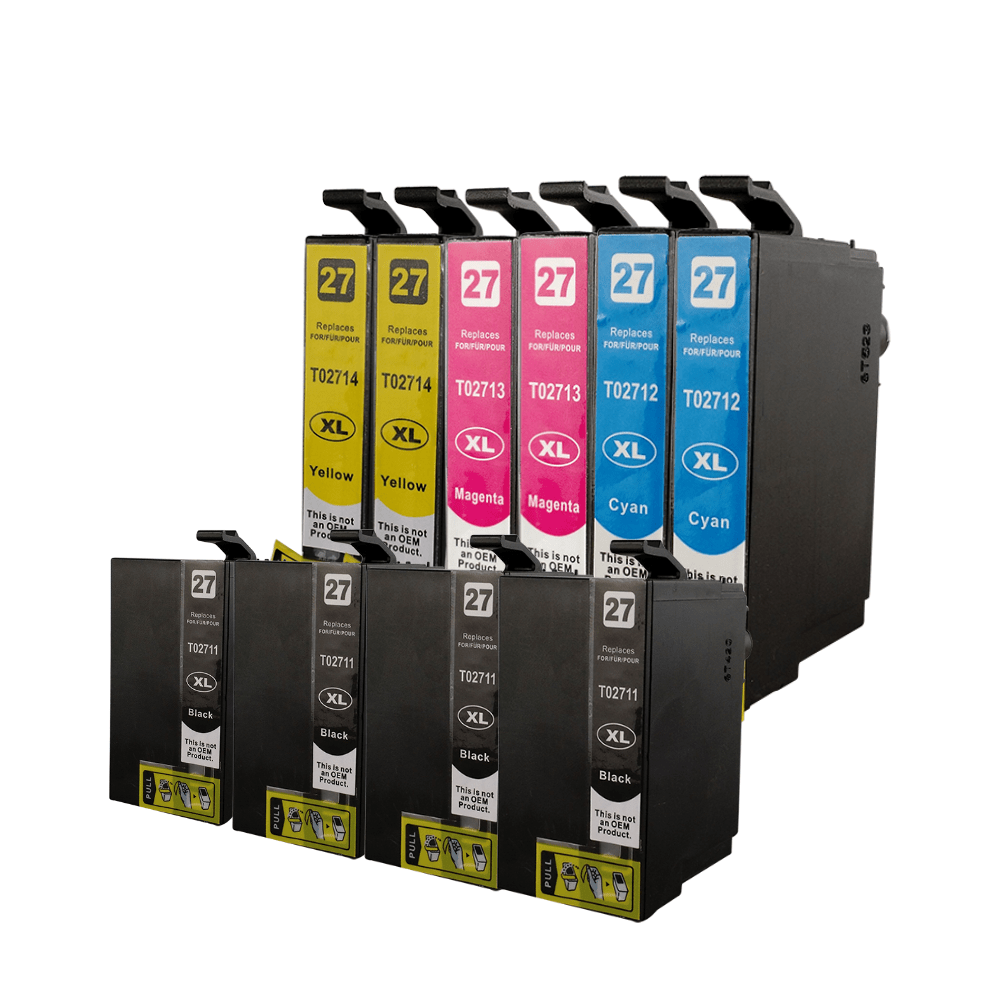 Pakke sæt Epson 27XL – 4x BK 2x C-M-Y – alternativ – 230 ml