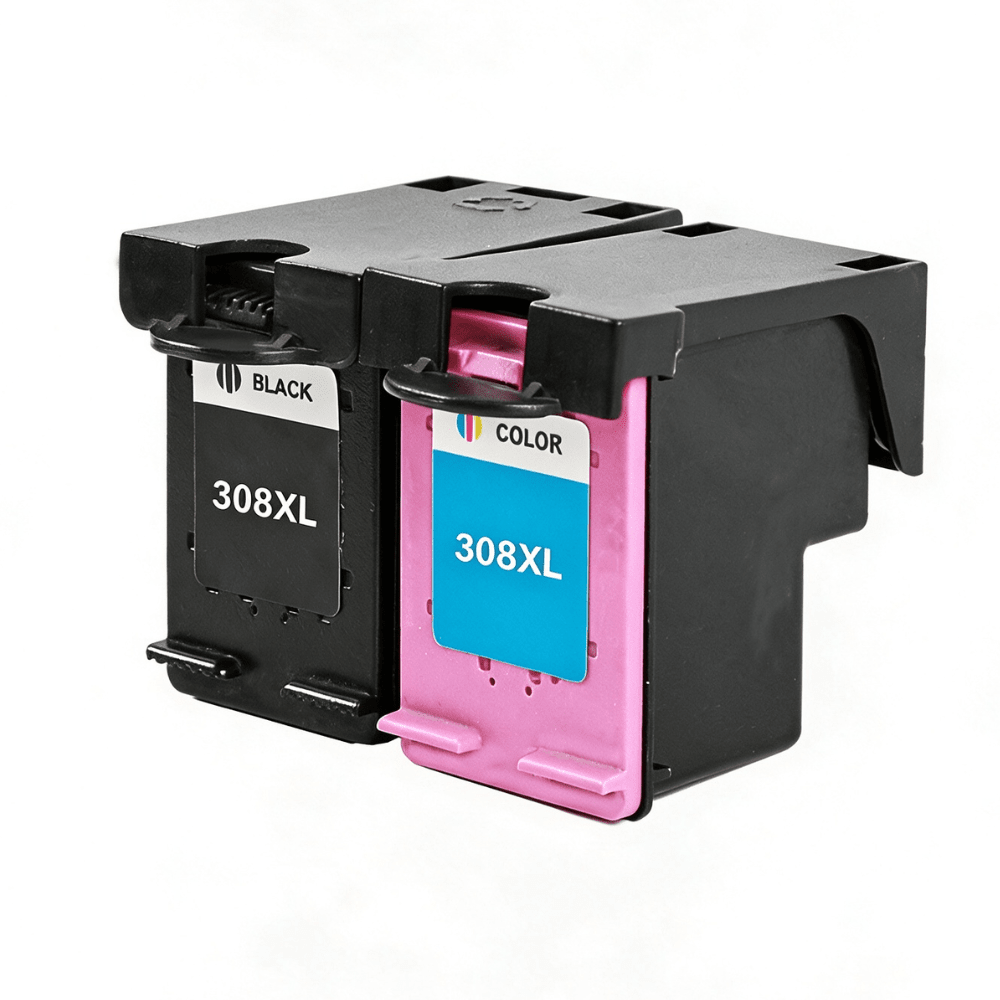 Pakke sæt HP 308XL – 1 Sort, 1 farver – alternativ – 36 ml
