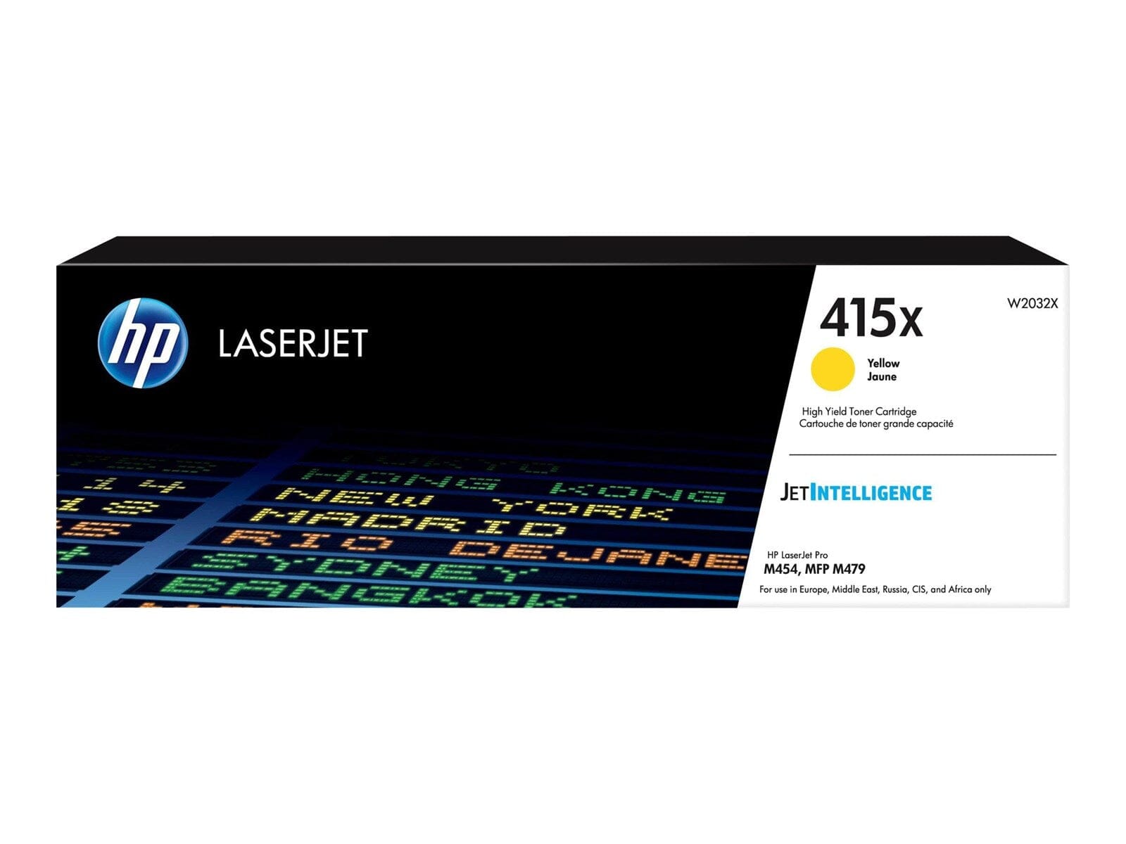 Restsalg. HP 415X Yellow toner 6.000 sider W2032X – Original