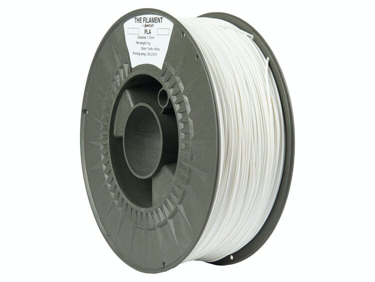 The Filament - PLA - Traffic White - 1.75mm - 1kg