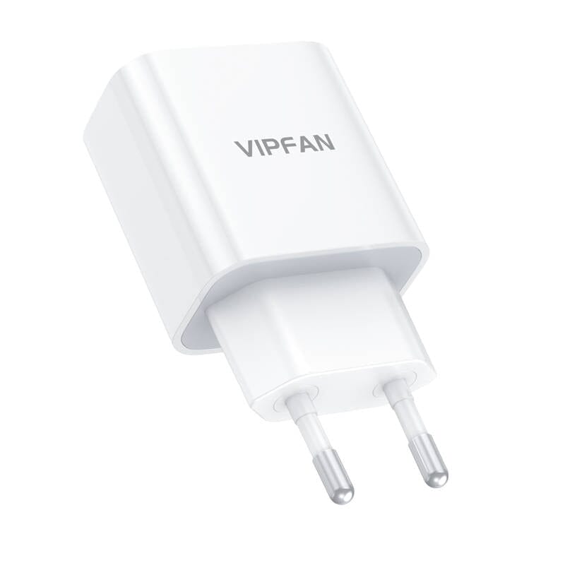 VIP 230V USB-C oplader - 20W - Hvid